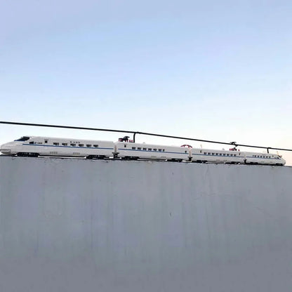MOC APP Motorized RC CRH2 High-Speed Train Bricks Toy