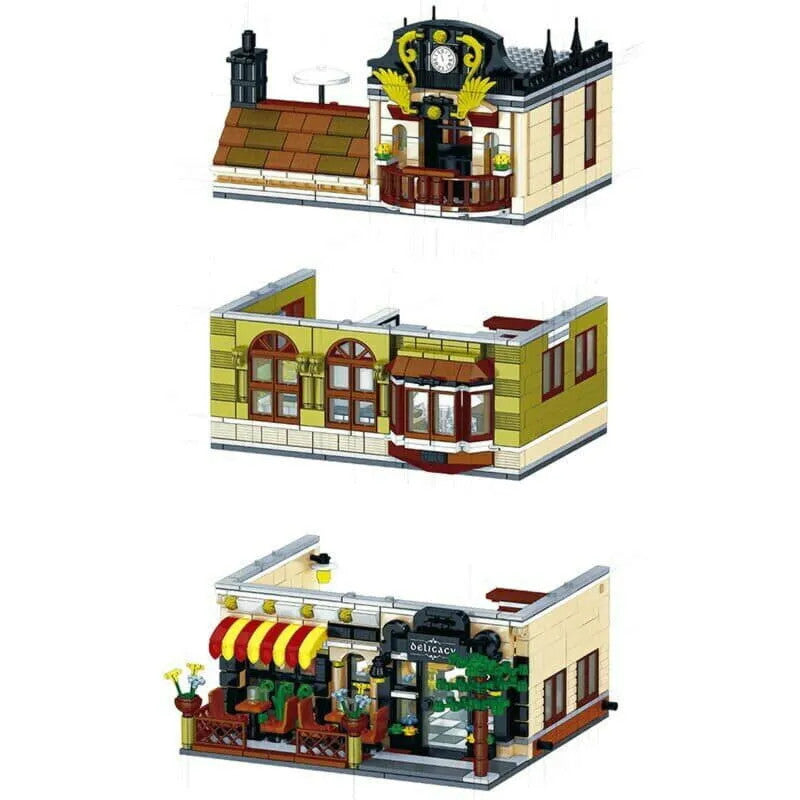 Creator Expert MOC City Chinese Restaurant Bricks Toys