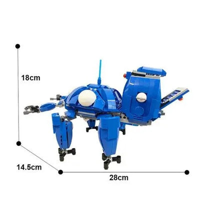 NEW 674PCS Ghost in the Shell Tachikoma Robot Building Blocks Set