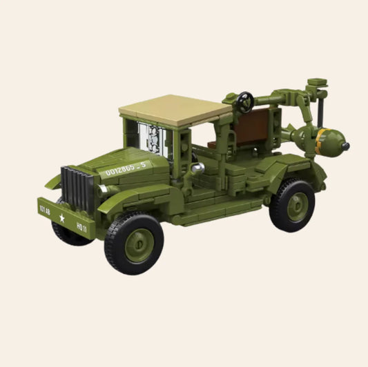 NEW M6 Military Truck Building Blocks Set Model Adults MOC WW2 US Army Vehicle