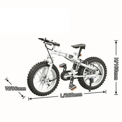 City Ideas Folding Mountain Bicycle Bike Bricks Toys