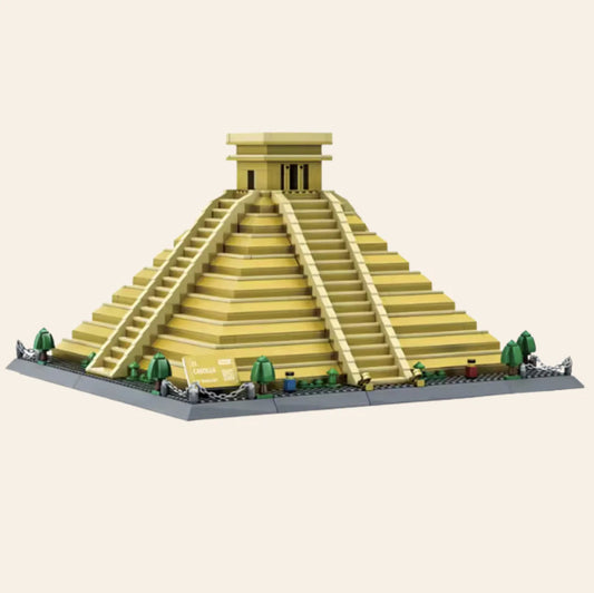 NEW Ancient Aztec Temple Building Blocks Set Architecture Adults Unbranded