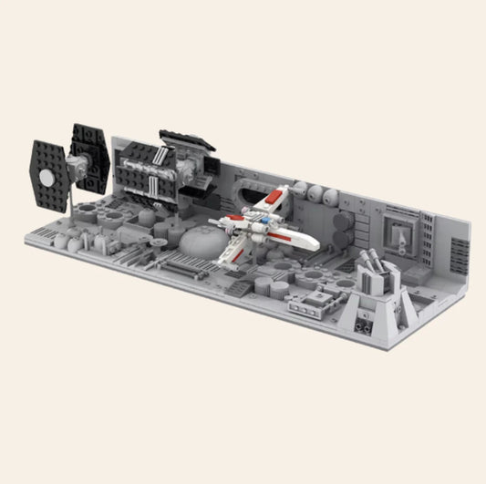 NEW Star Wars Death Star Trench Run Diorama Building Blocks Generic Set Adults