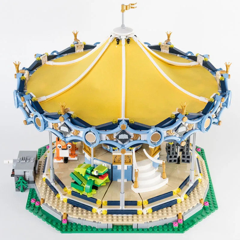 MOC 15036 Creator Expert Motorized Carousel Bricks Toy