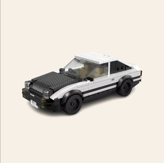 NEW AE86 Drift Car Building Blocks Set Model Adults MOC JDM Japanese Racing