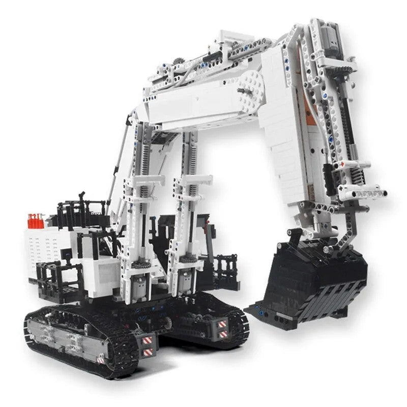 MOC RC APP City Mining Excavator Truck Bricks Toys