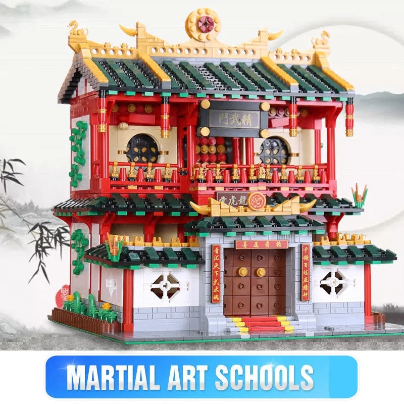 Creator Expert MOC Martial Art School Bricks Toy