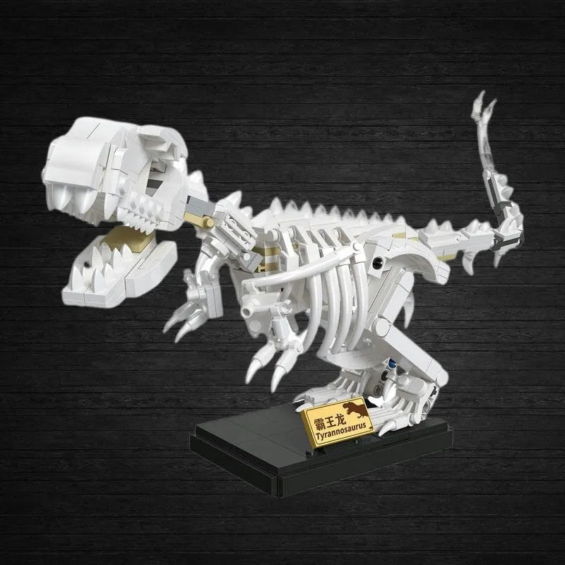 MOC Creative Idea Dinosaur World T Rex Fossil Bricks Toys