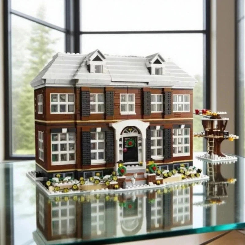NEW 3955 PCS Home Alone House Generic Building Bricks Set Holiday Movie MOC