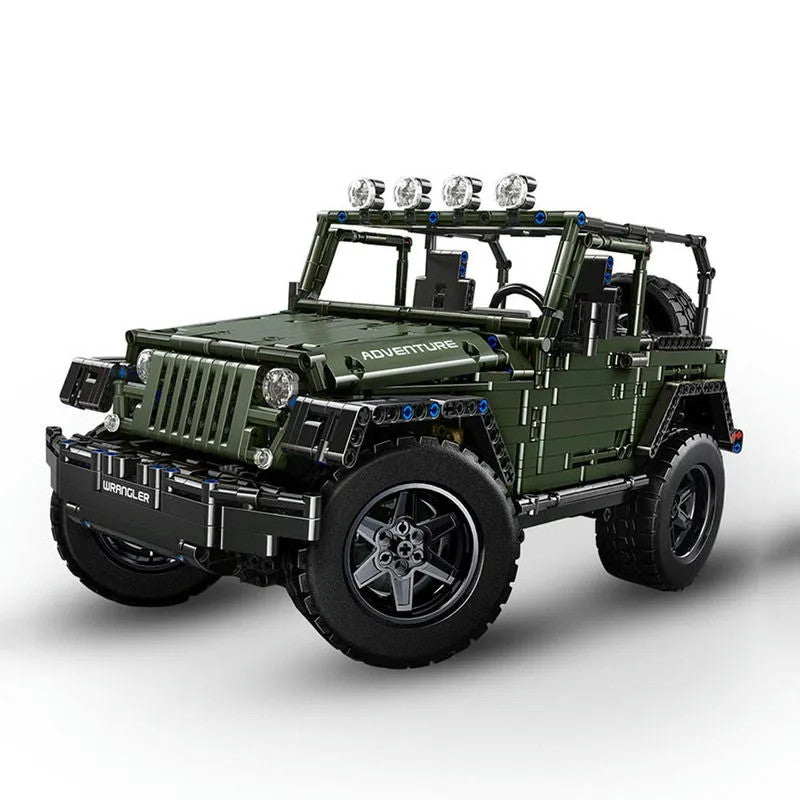 MOC Expert Wrangler Off Road Car SUV Bricks Toys 13124