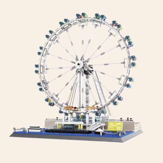 NEW London Eye Ferris Wheel Building Blocks Set Architecture Adults Model UK