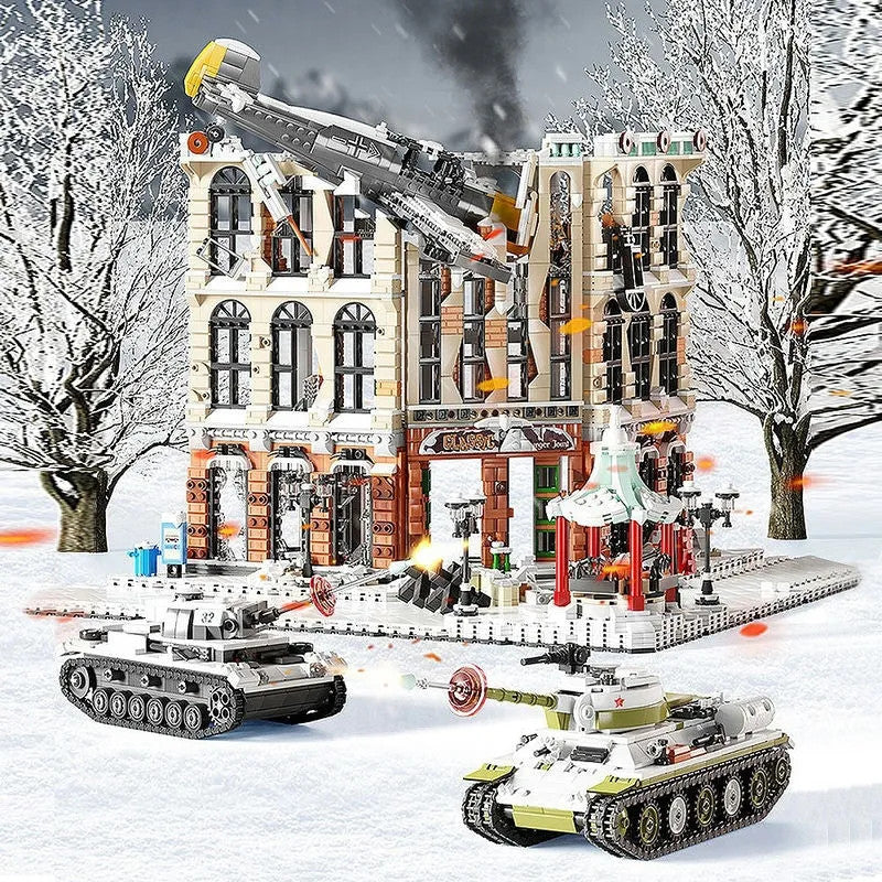 Creator Expert MOC Moscow Defense War Bricks Toy