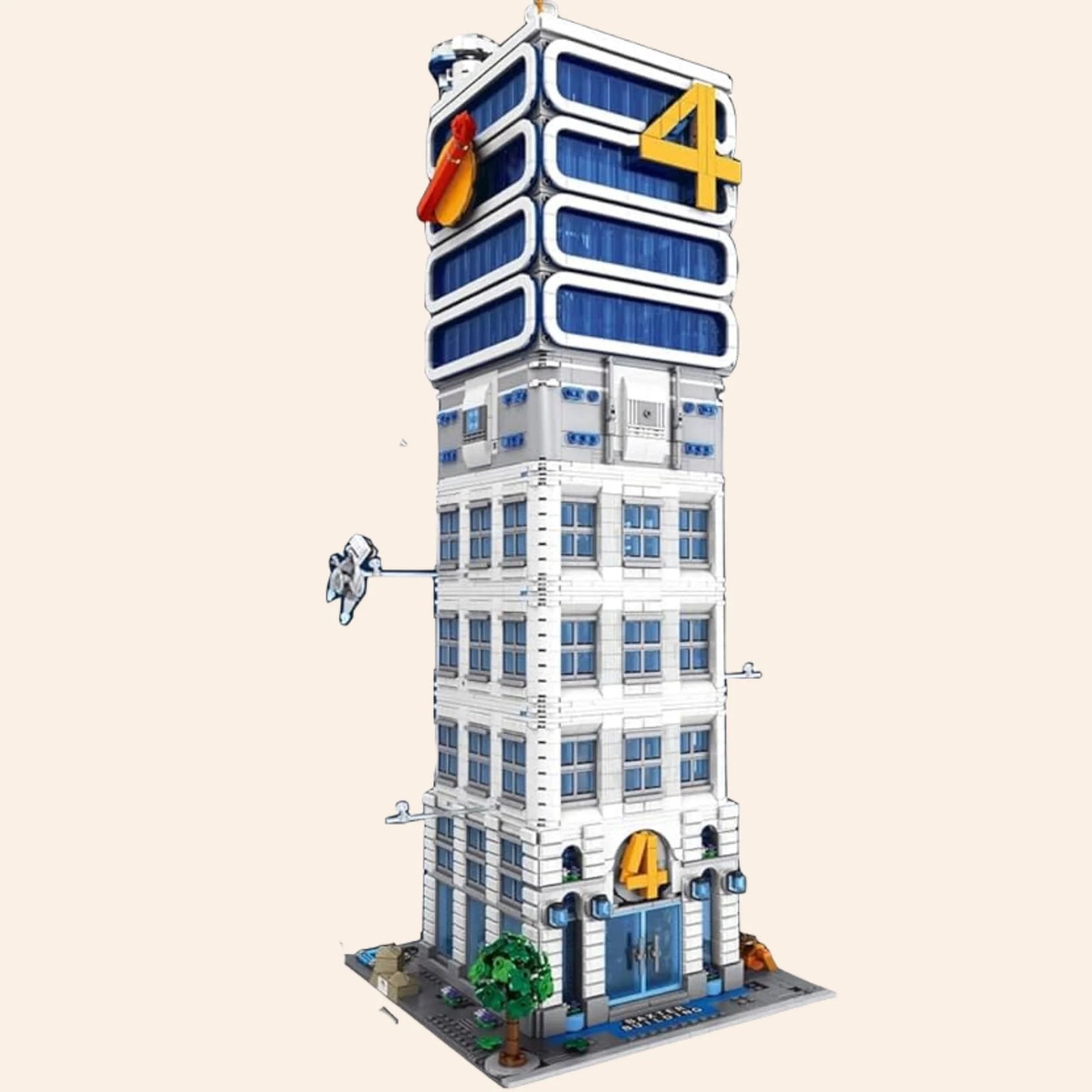 NEW Super Skyscraper Tower Building Blocks Set Model Adults MOC City Skyline
