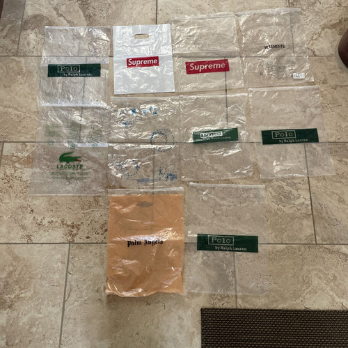 Designer Clothing Bags (Polo Ralph Lauren, Supreme, Lacoste, Off White, Etc.)