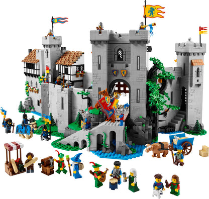 NEW 4514 PCS Lion Knights Castle Unbranded Medieval Fortress Building Set