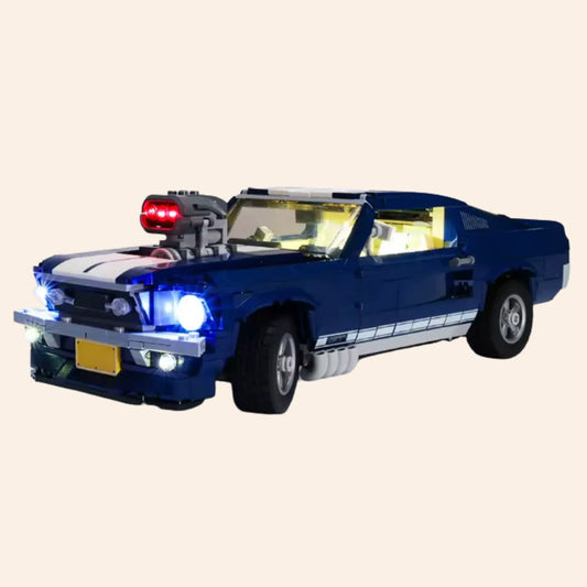 NEW Muscle Car Light Kit ONLY LED for Building Blocks Model Adults MOC
