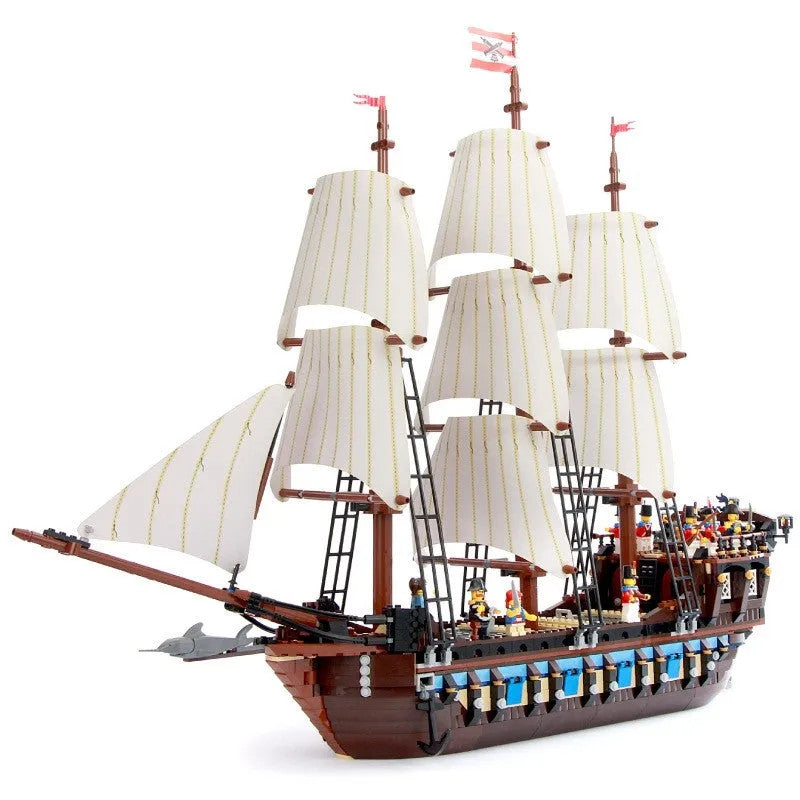 Movie Expert MOC Imperial Flagship Pirate Ship Bricks Toys
