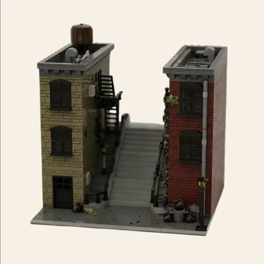 NEW Iconic Spiral Stairs Building Blocks Set Model Adults MOC Architecture