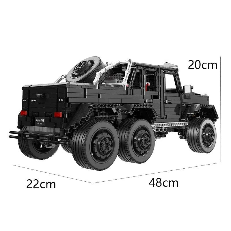 MOC Tech Off-Road LAND CRUISER AMG SUV Bricks Toy J901