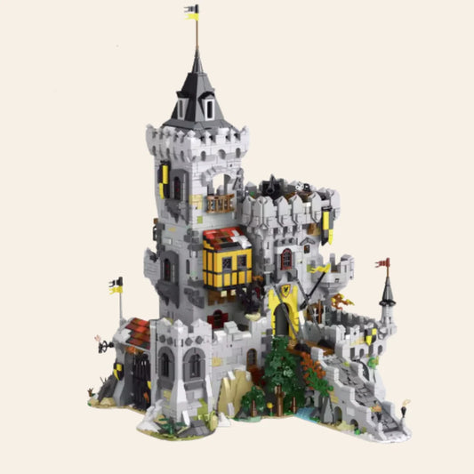 NEW Crow's Castle Medieval Fantasy Building Blocks Set Model Adults MOC