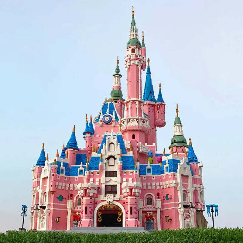 MOC Creative Expert Girl Princess Dream Castle Bricks Toy