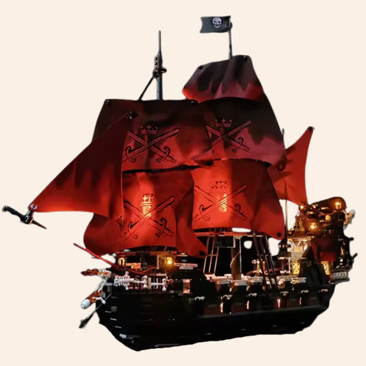 NEW Queens Revenge Ship Light Kit ONLY LED Building Blocks Model Adults MOC