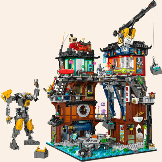 NEW Ninjago City Workshops Modular Building Blocks Set 3244 pcs Adults Display