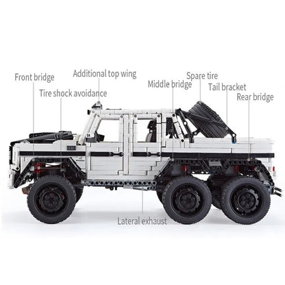 Tech MOC Off-Road SUV LAND CRUISER AMG Bricks Toys