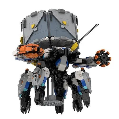 NEW 1690PCS Horizon Zero Dawn Shell Walker Robot Building Blocks Set