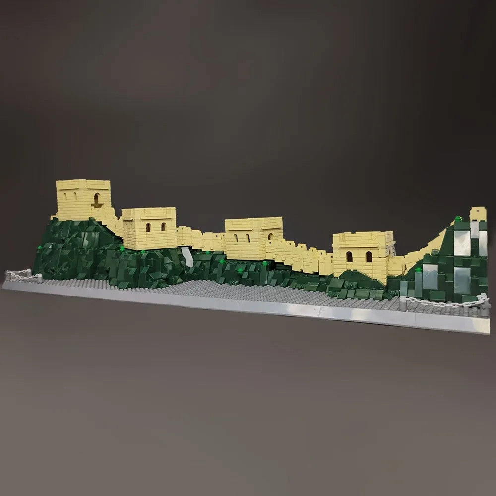 MOC Architecture Great China Wall Bricks Toys