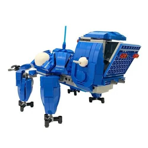 NEW 674PCS Ghost in the Shell Tachikoma Robot Building Blocks Set