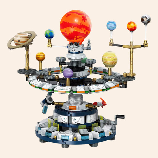 NEW Rotating Solar System Building Blocks Set Model Adults MOC Space Planets