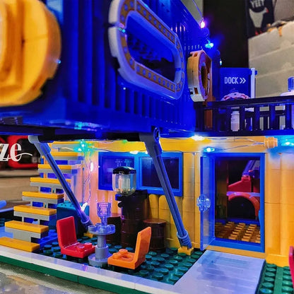 MOC Creator Experts Container Bar Bricks Kids Toys