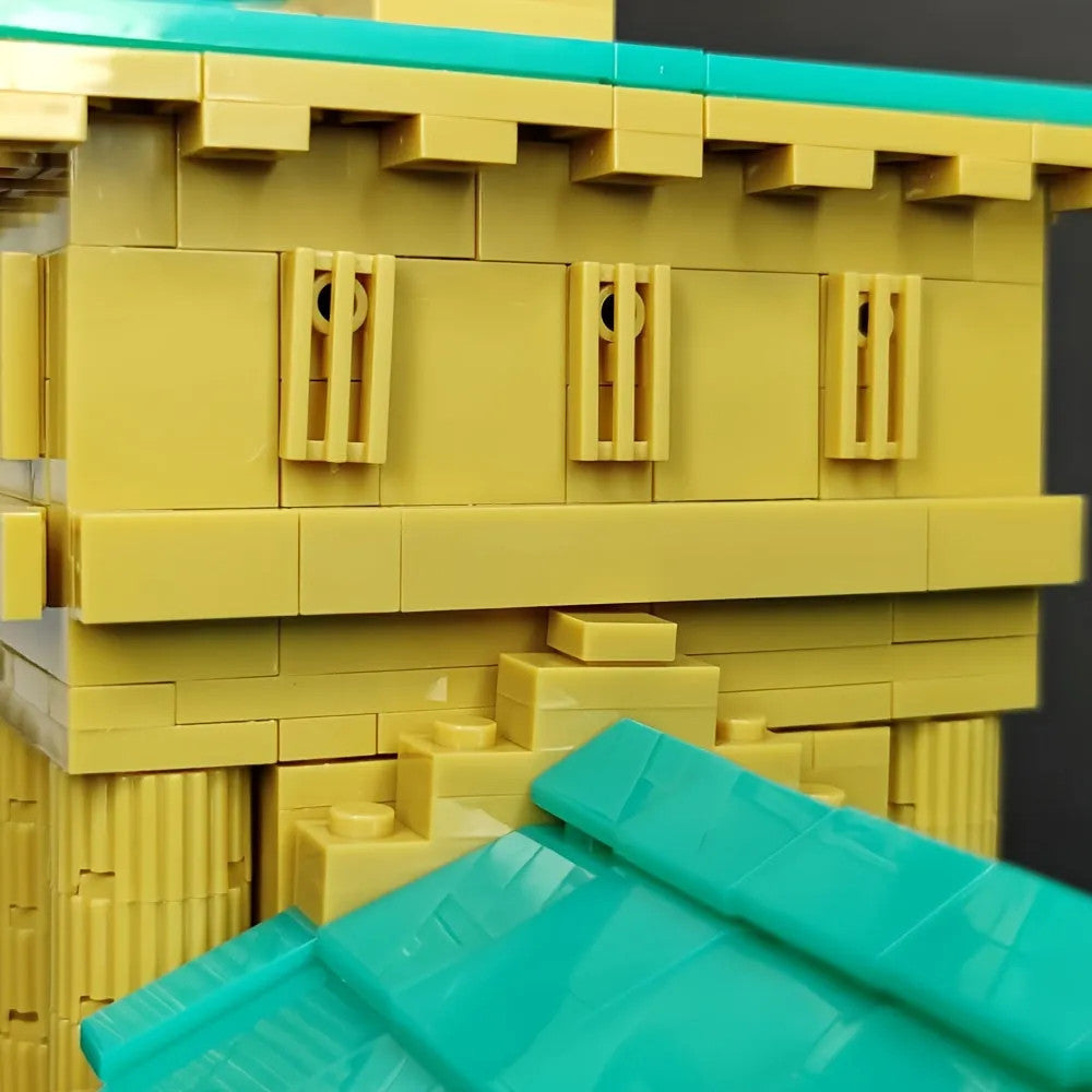 MOC Architecture Berlin Brandenburg Gate Bricks Toy