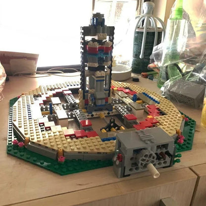 MOC 15036 Creator Expert Motorized Carousel Bricks Toy