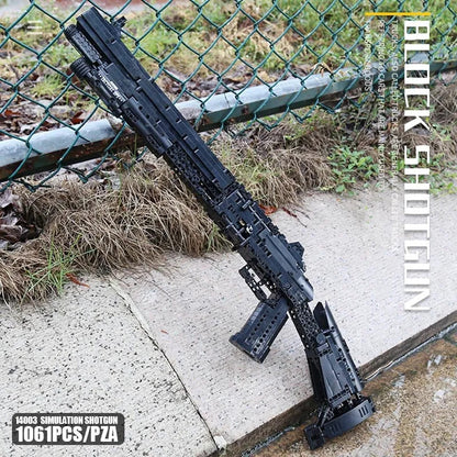 MOC Military Gun M4 Super 90 Shotgun Bricks Toy 14003