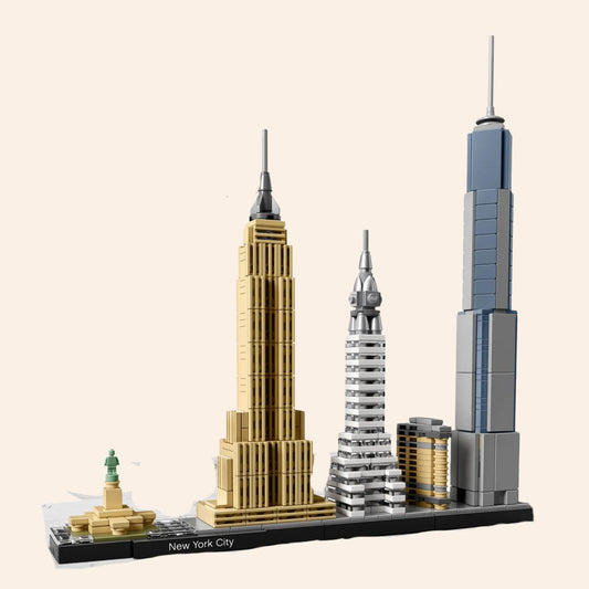 NEW 598 PCS New York City Skyline Unbranded Building Block Set Model Adults