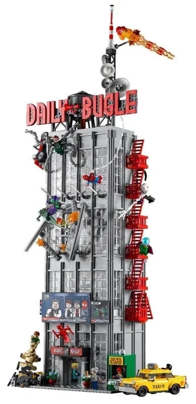 NEW ALT Daily Bugle Super Heroes 3,772 Pcs Building Toy Blocks Set WITH ALL FIGS