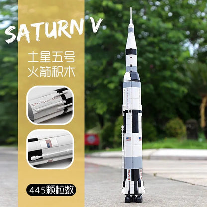 Creator MOC Apollo Saturn V Space Rocket Toys PG13002