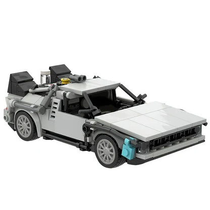 NEW 360PCS Back to the Future DeLorean Time Machine Building Blocks Set