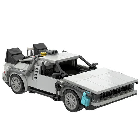NEW 360PCS Back to the Future DeLorean Time Machine Building Blocks Set