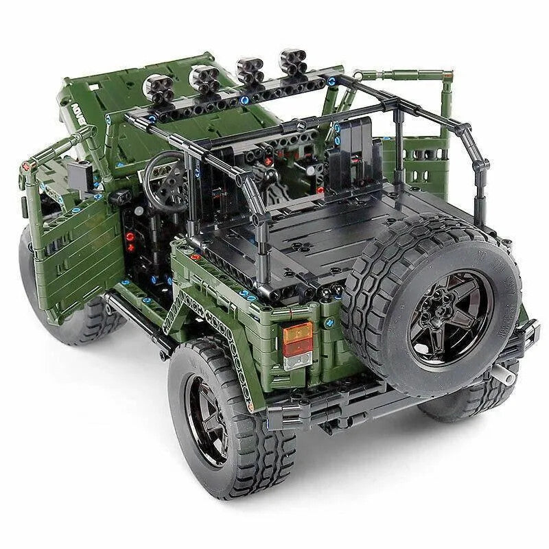 MOC Expert Wrangler Off Road Car SUV Bricks Toys 13124