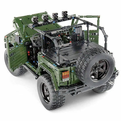 MOC Expert Wrangler Off Road Car SUV Bricks Toys 13124