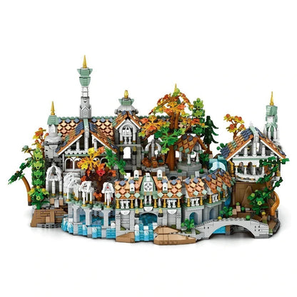 NEW 4406 PCS Lord of The Rings Rivendell Custom MOC Building Block Set