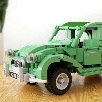MOC Classic Citroen Vintage Car Bricks Toys 705500