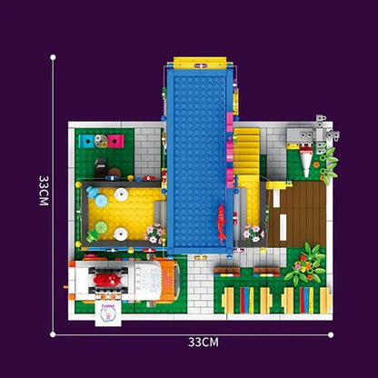 MOC Creator Experts Container Bar Bricks Kids Toys
