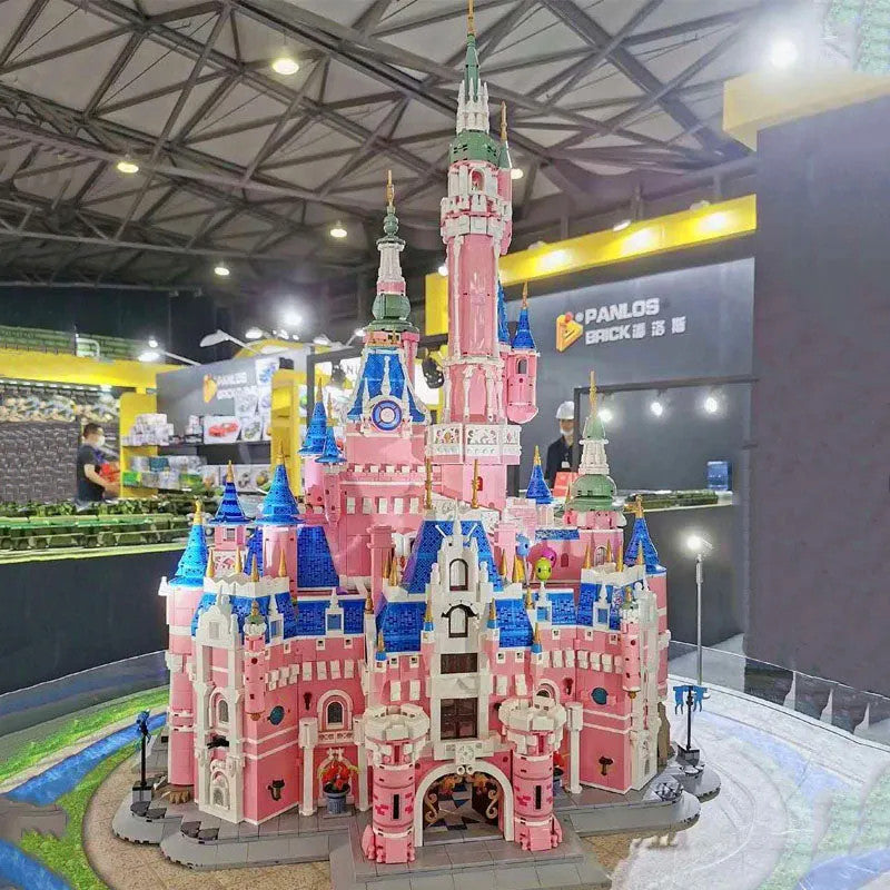 MOC Creative Expert Girl Princess Dream Castle Bricks Toy
