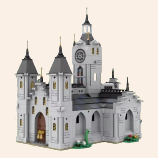 NEW Medieval Church Building Blocks Set Model Adults MOC Castle Cathedral