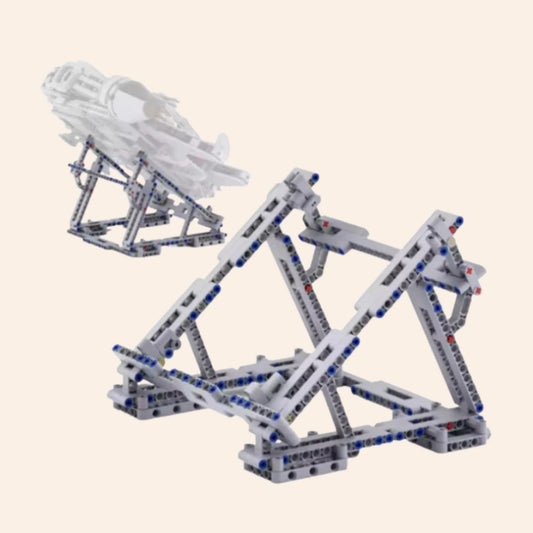 NEW Falcon Ship Display Stand ONLY Building Blocks Model Adults MOC Acrylic