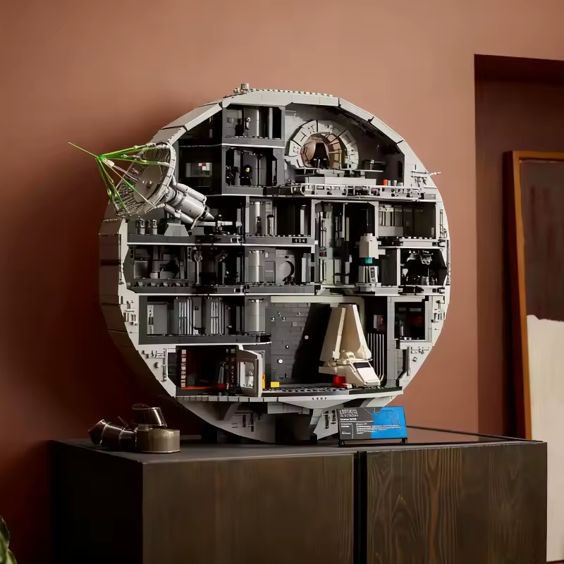 NEW 9023Pcs Death Star (Alt build of 75419) Building Blocks Set With 38 Minifigs